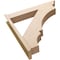 Ekena Millwork 8-in W x 46-in D x 46-in H Balboa Trad Rough Cedar Woodgrain TimberThane Outlooker, Primed Tan OUTUR080X46X46BOA04RCPR - alternate 2